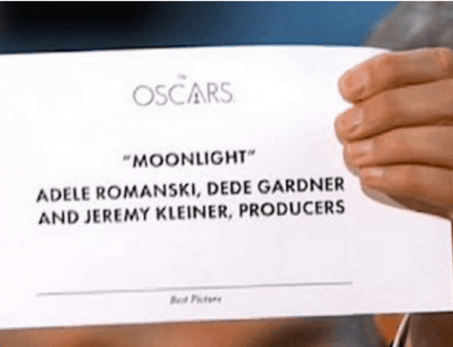 Oscars Stuff Up…poor graphic design to blame