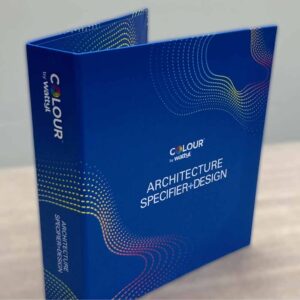 Intertype Publish and Print Fabricates Custom Plush Ring Binders