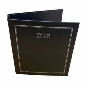 Binder Plush Company Register