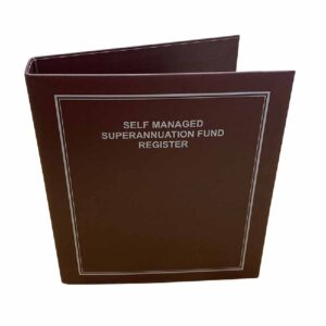 Binder Plush SMSF Register
