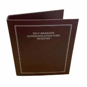 Binder Plush SMSF Register