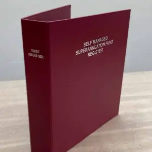 Binder Prestige SMSF Register