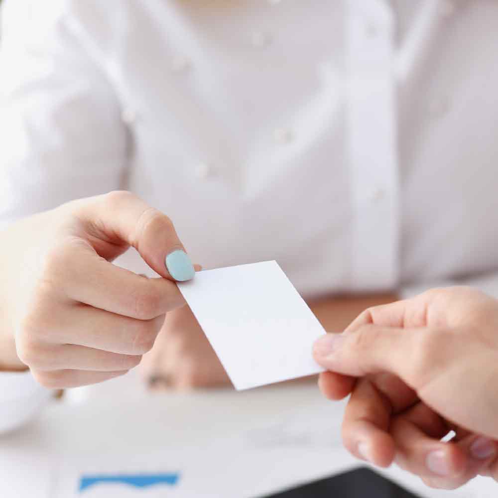 Intertype Publish and Print produces a range of author cards